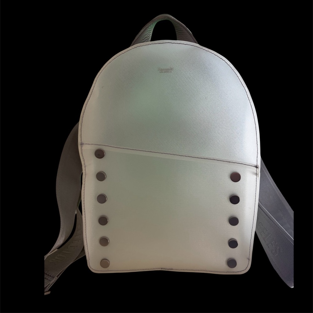 Hammitt Los Angeles Bag Hunter Medium Marshmallow Backpack - Picture 16 of 16
